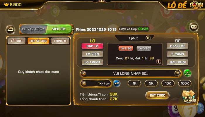 Chiến thuật chơi lô đề Iwin tăng khả năng thắng