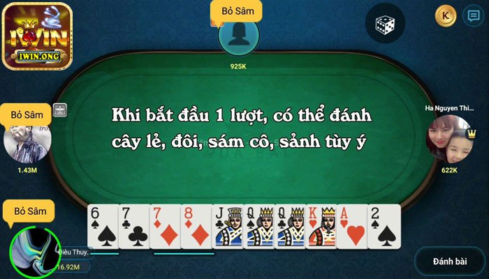 Trường hợp thắng trắng trong game bài sâm Iwin Trường hợp thắng trắng trong game bài sâm Iwin
