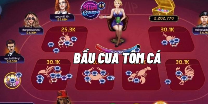 Luật đánh bầu cua tôm cá iWin cần hiểu